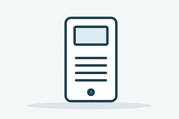 Ups product or service illustration